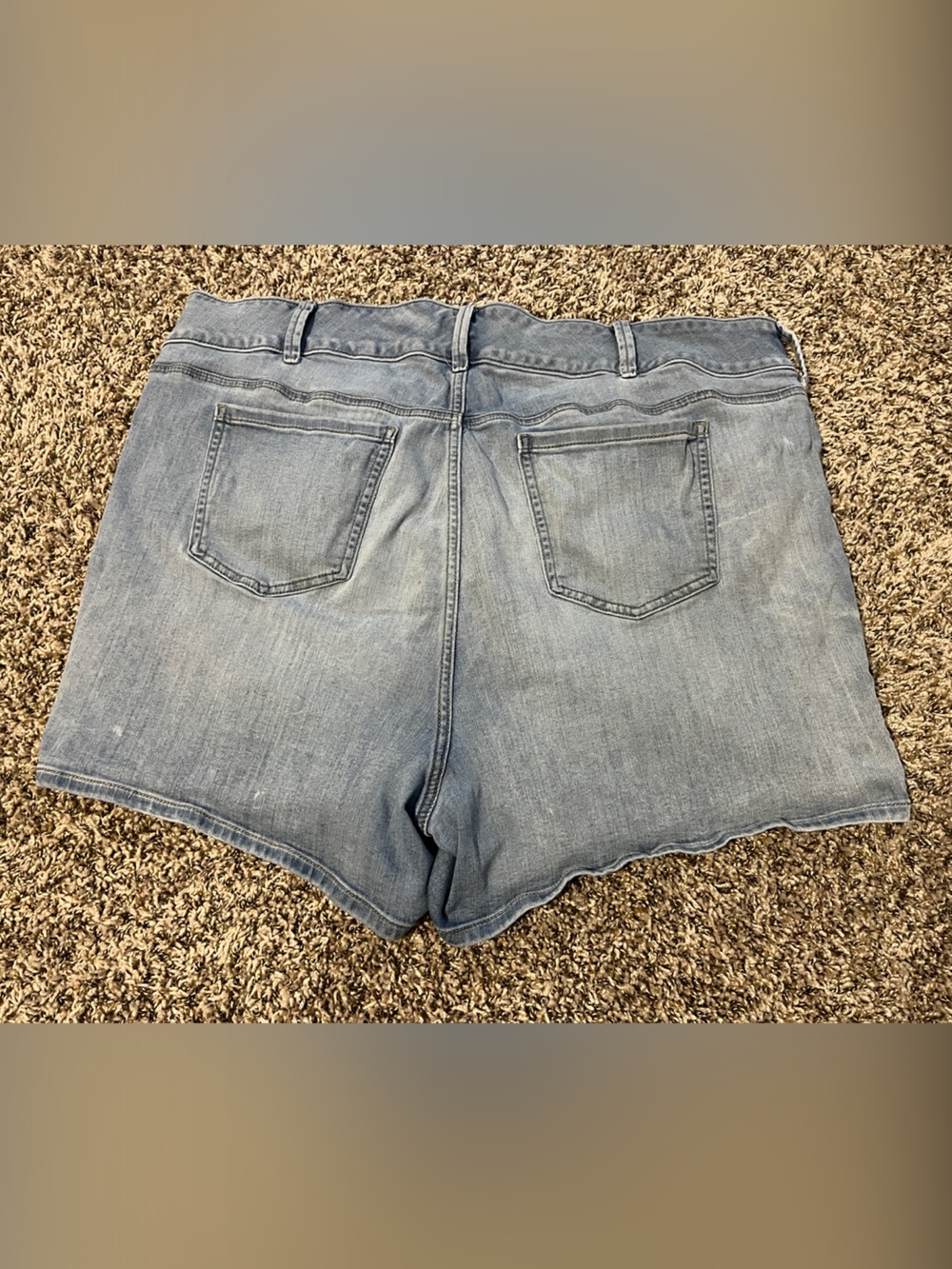 torrid Light Blue Denim Shorts - Picture 6 of 10